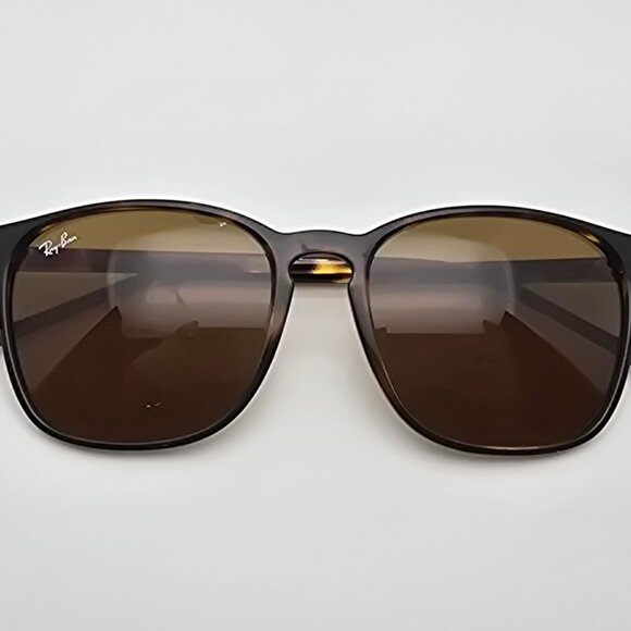 Ray-Ban RB4387 710/73 Polished Light Havana Frame B-15 Brown Lens Sunglasses - Picture 10 of 13